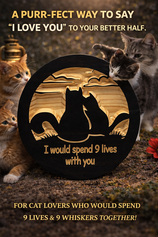 “I Would Spend Nine Lives With You.” 🐾❤️
