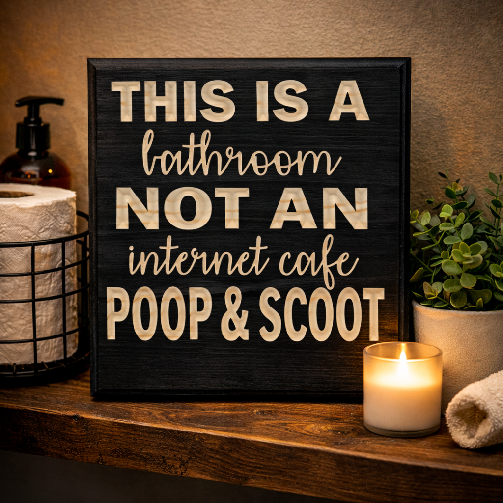 12 x 12 Poop and scoot