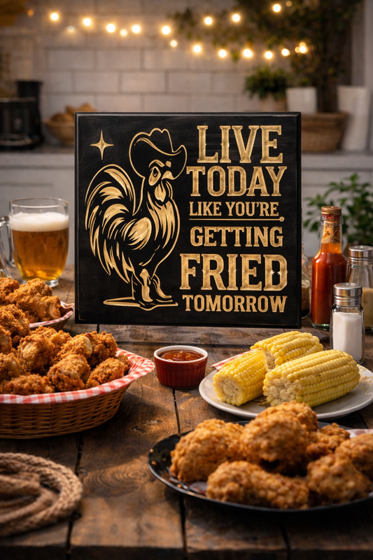 Fried Tomorrow 12x12