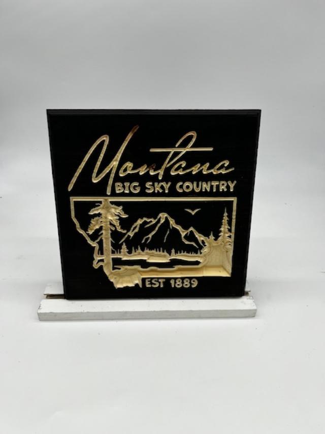 12 x 12 Montana Big Sky Country