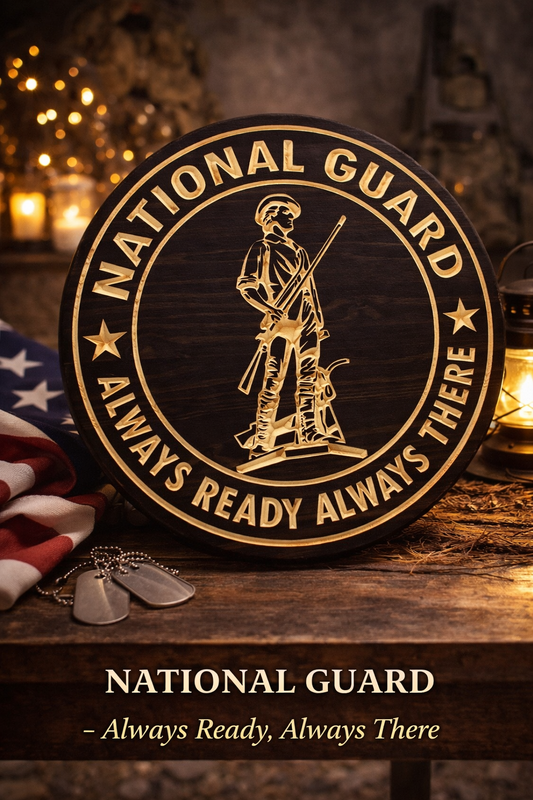 National Guard Seal 18"