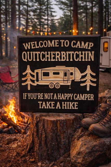 Camp Quit Your Bitchin
