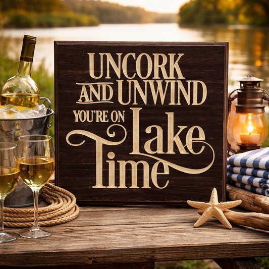 Uncork and Unwind 12x12