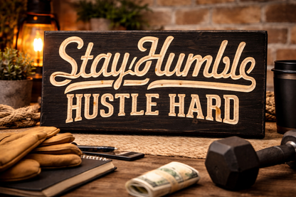 Stay Humble 12x24