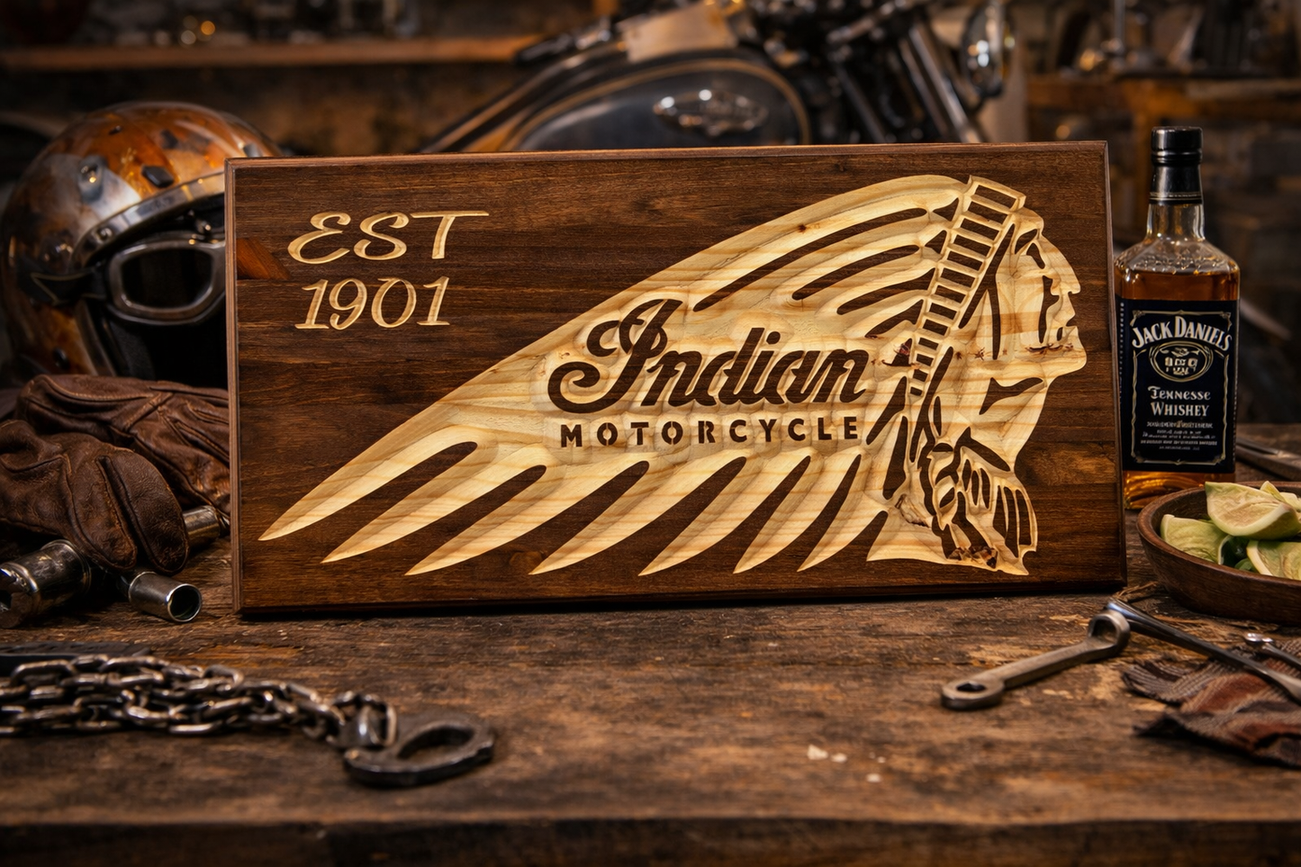 Indian motor cycle