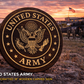 United States Army 18" Wooden Carved Sign