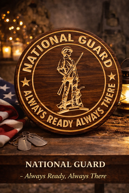 National Guard Seal 18"