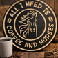 Coffee and Horses 18"