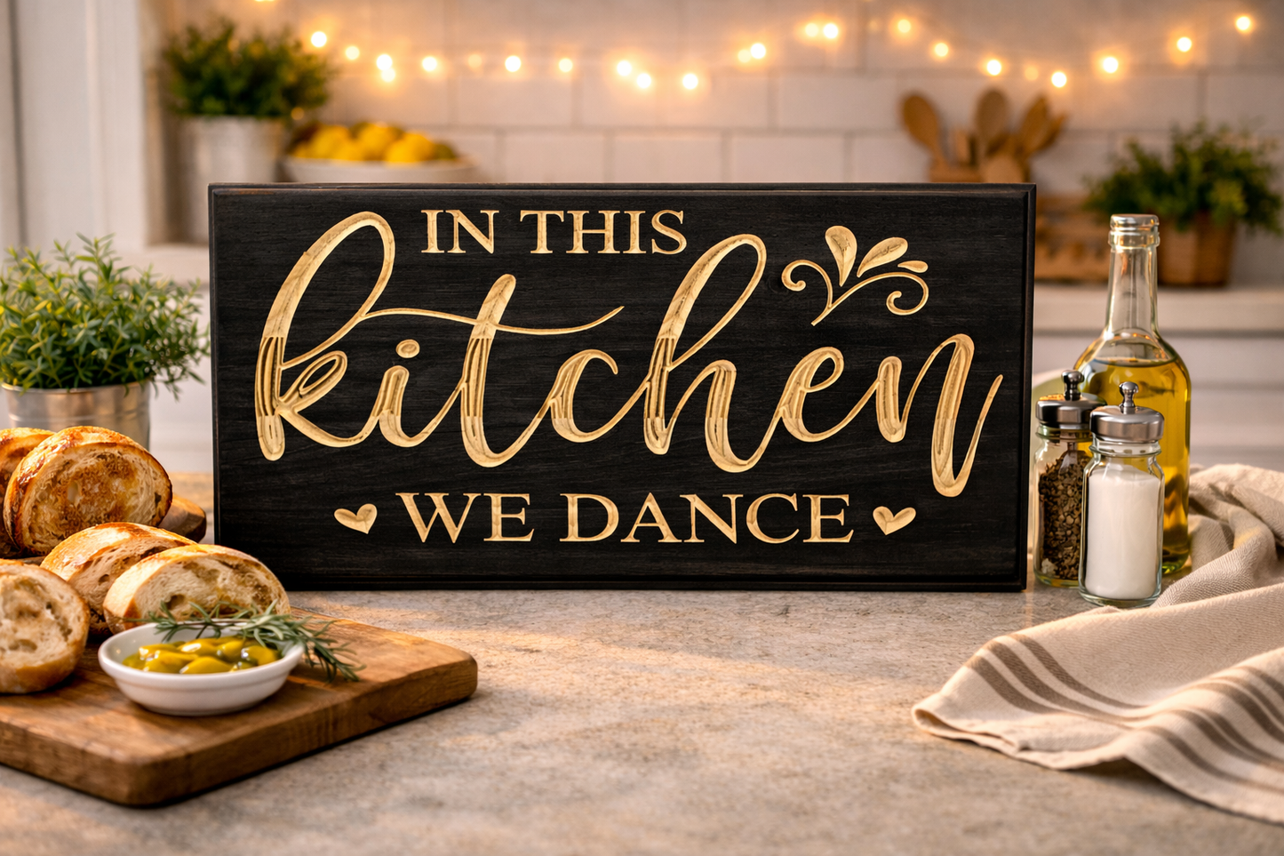 Dance in Kitchen 12x24