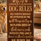 Dog Rules 12x24
