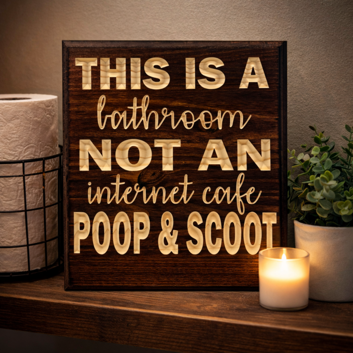 12 x 12  Poop and scoot