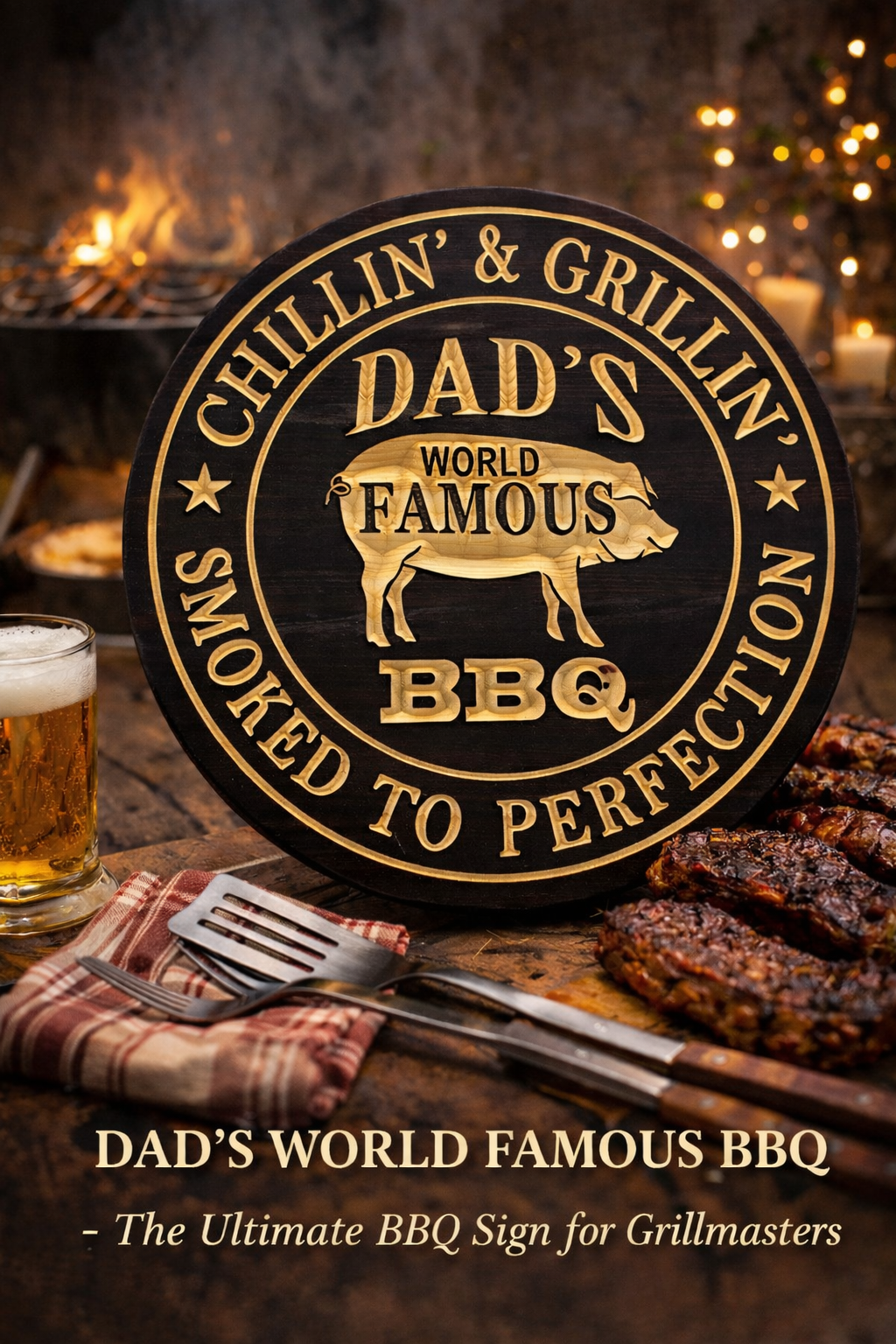 Dads BBQ 18"