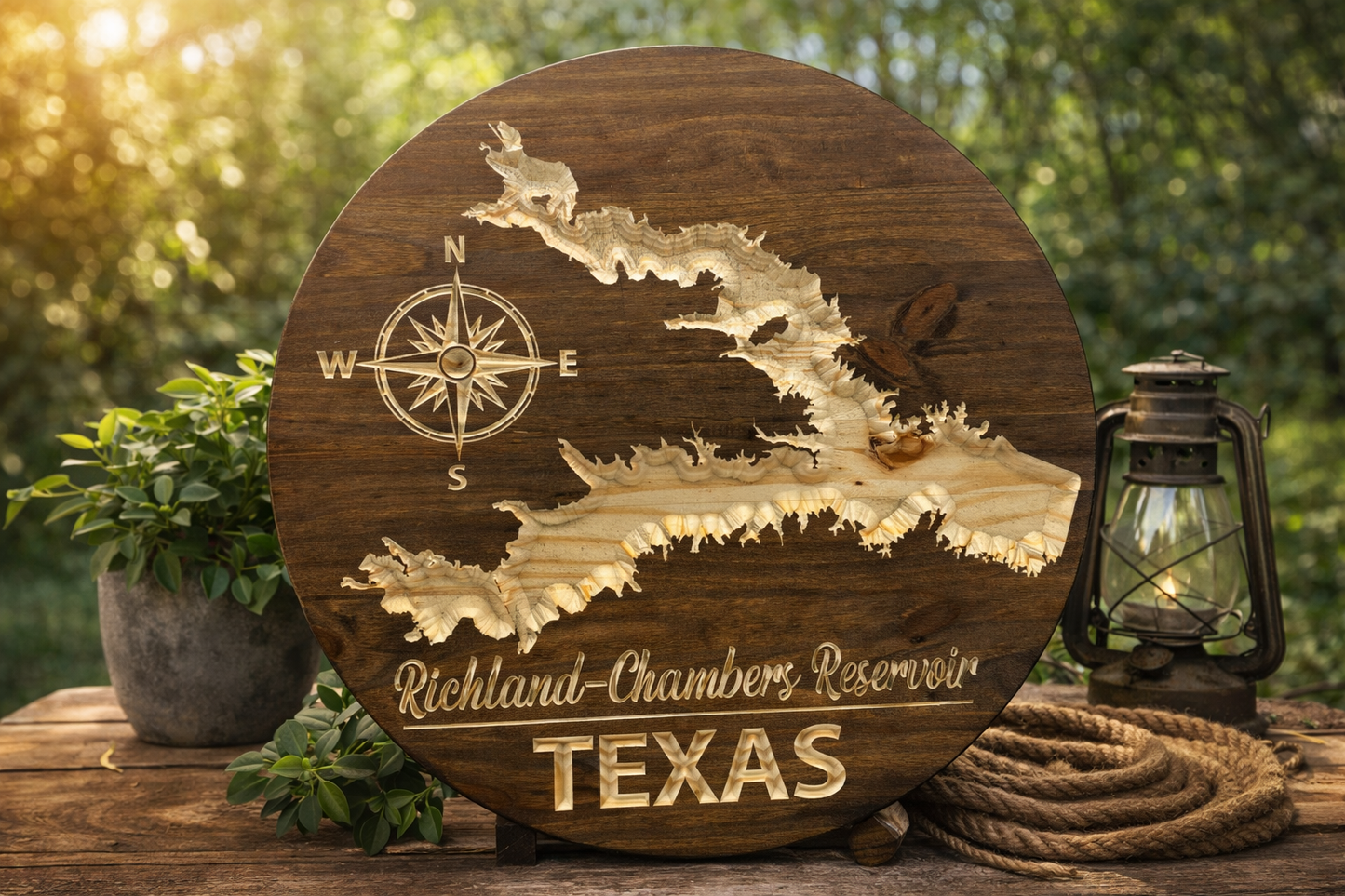 “Richard Chamberlain Reservoir” Lake In Texas