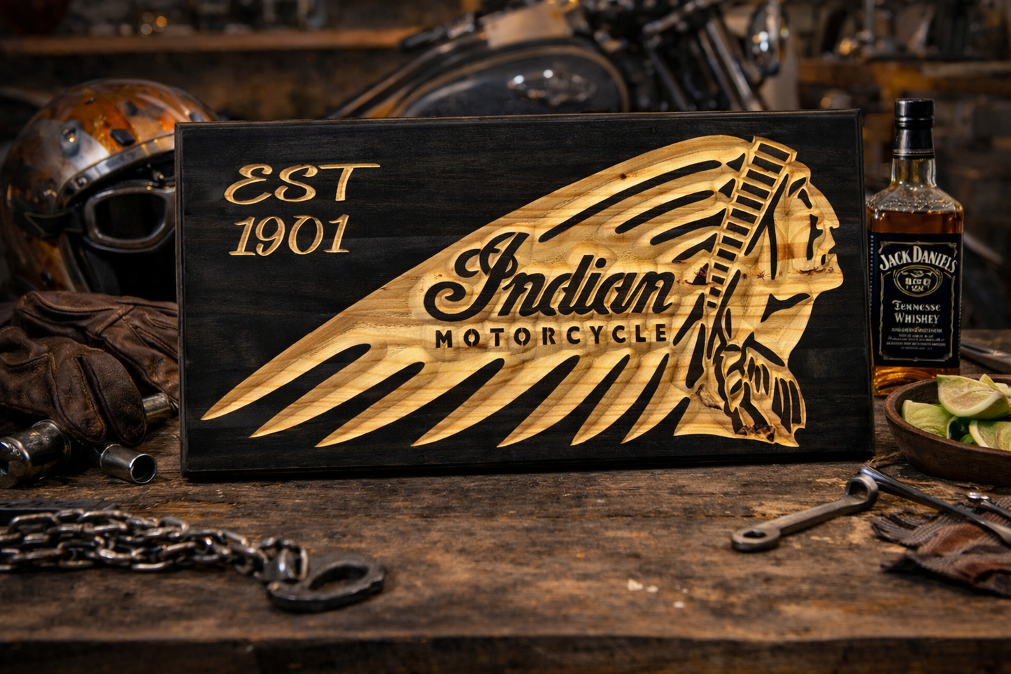 Indian motor cycle