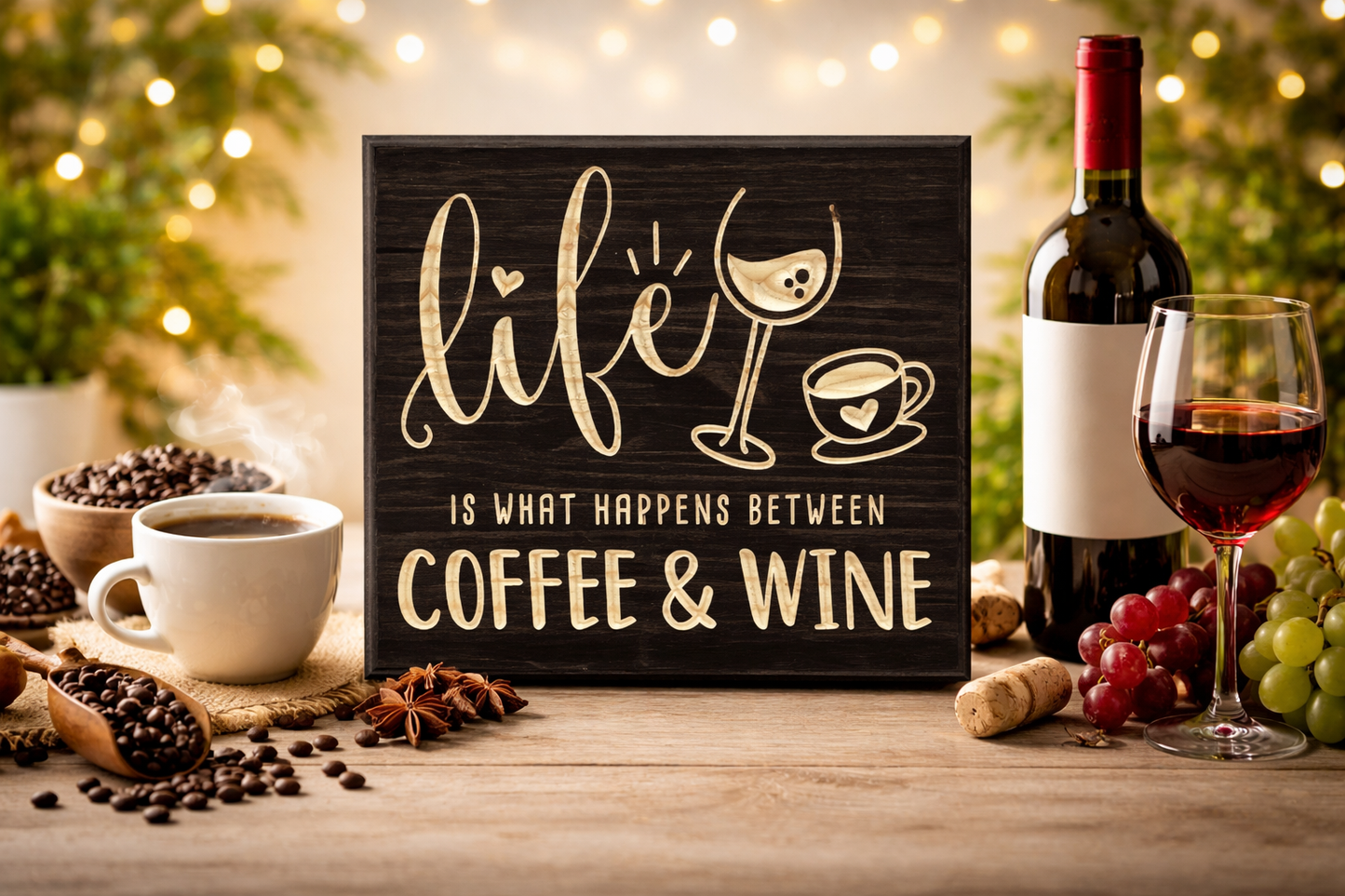 Coffee and Wine
