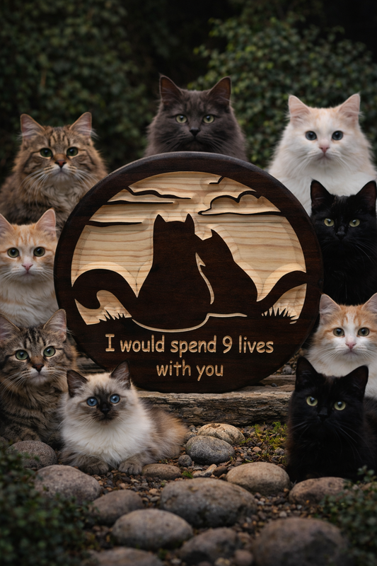 “I Would Spend Nine Lives With You.” 🐾❤️