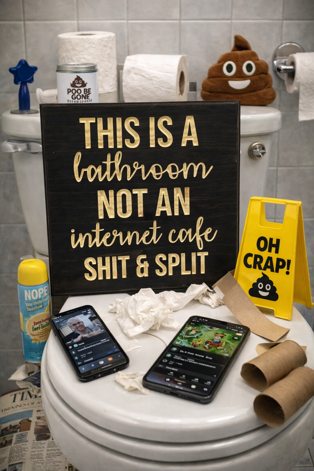 Shit and Split 12x12