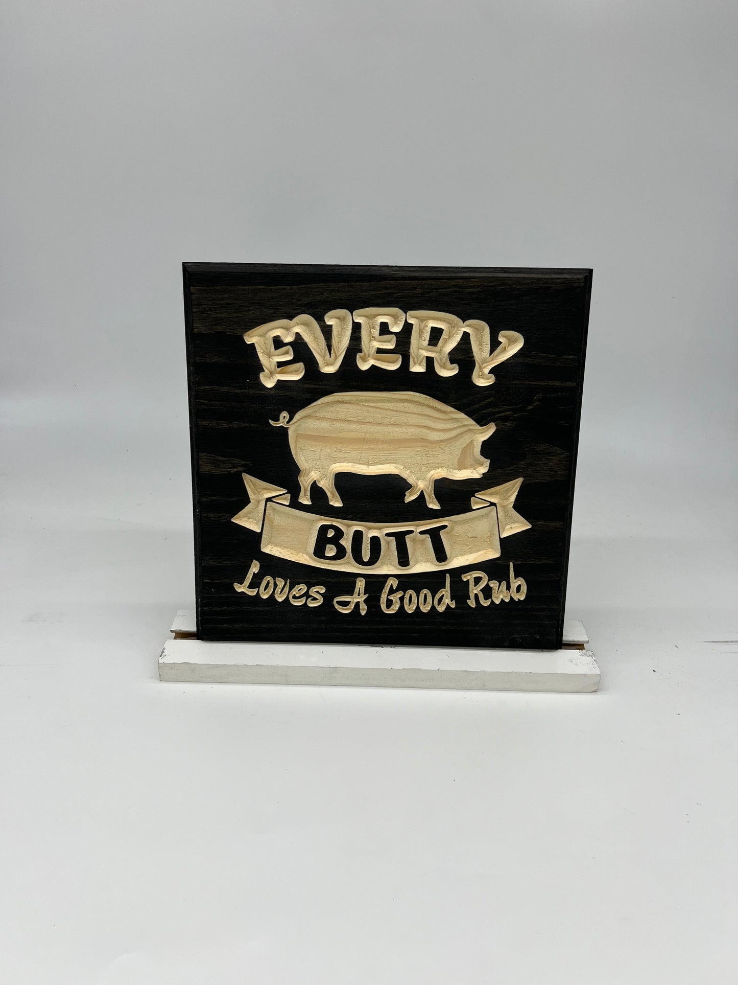 Butt Rubbed 12x12