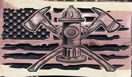 Fire Hydrant and Exe Live Edge 24"