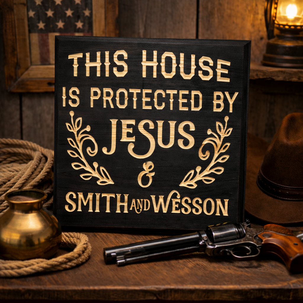 Smith Sign Smith Wesson Sign in Missouri | Rustic Signs By Design