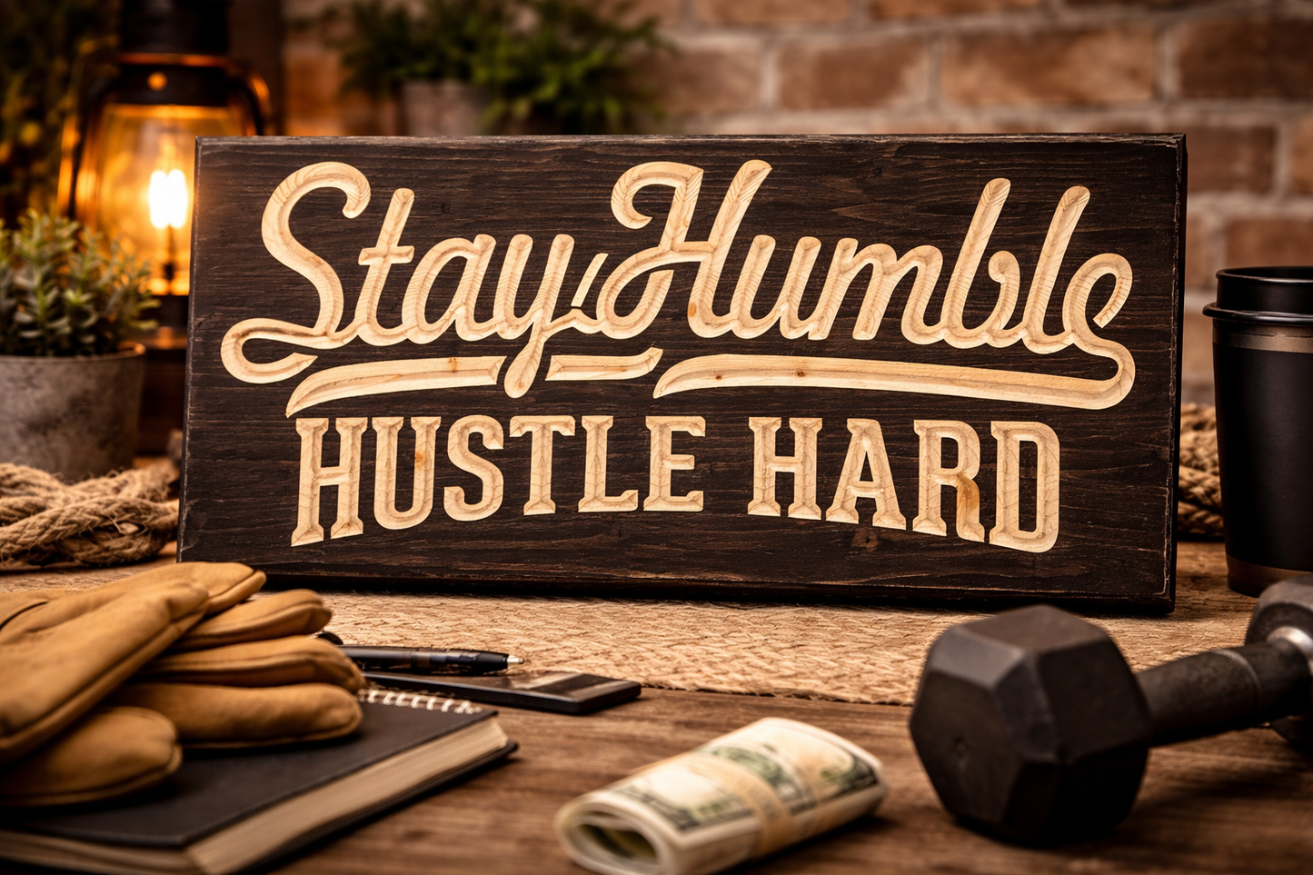 Stay Humble 12x24