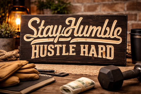 Stay Humble 12x24