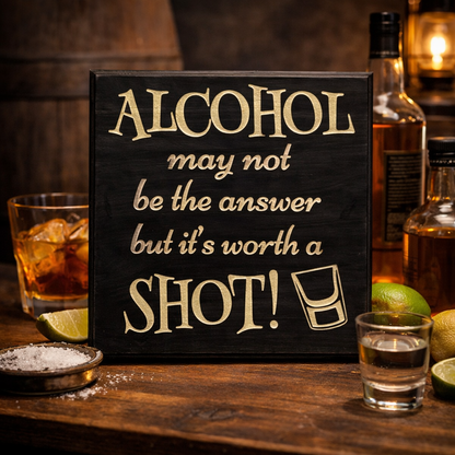 Alcohol Shot 12x12