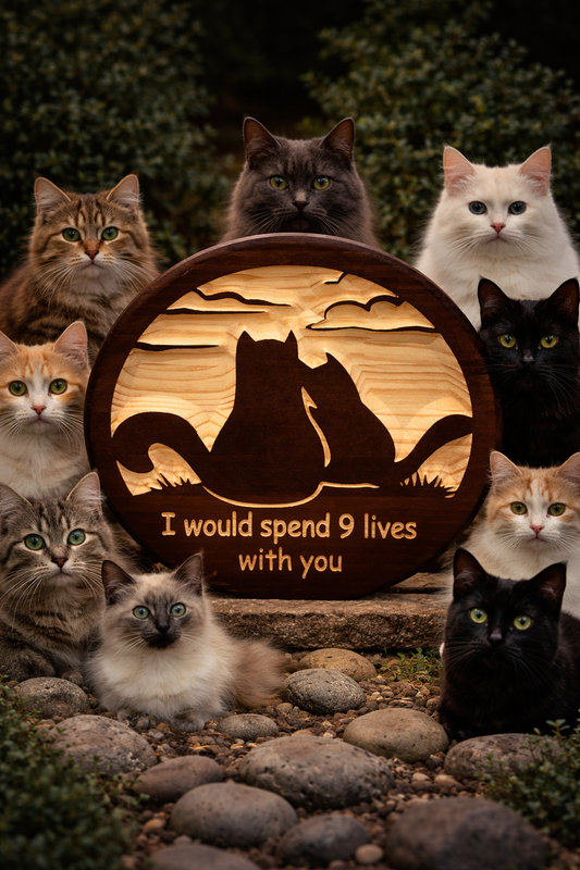 “I Would Spend Nine Lives With You.” 🐾❤️