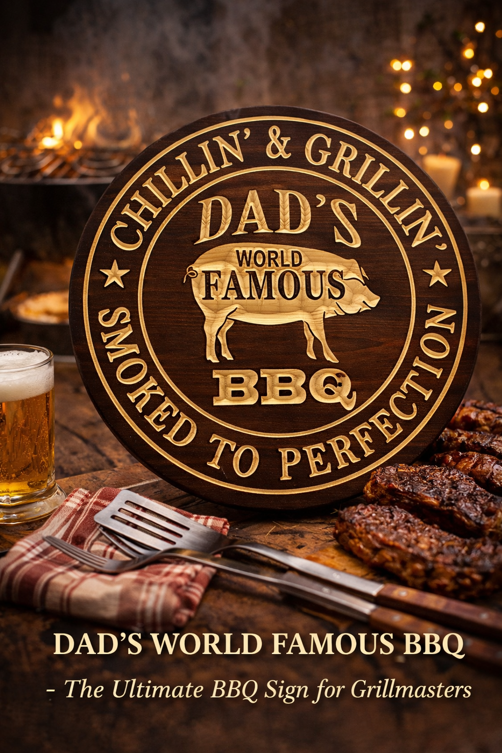 Dads BBQ 18"