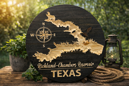 “Richard Chamberlain Reservoir” Lake In Texas