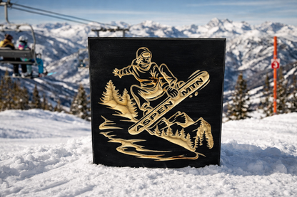 Aspen Mountain Snow boarder