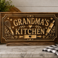 Grandma’s Kitchen Wooden Sign | Farmhouse Kitchen Wall Decor | Gift for Grandma