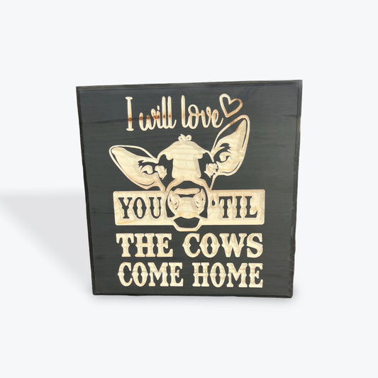 Cows Come Home 12x12