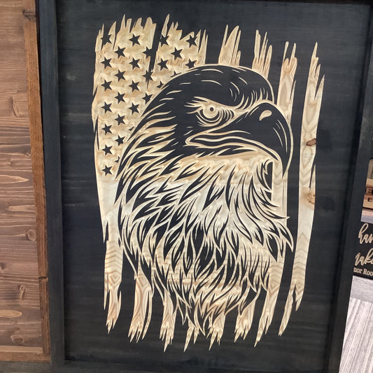 Eagle Flag 18x24