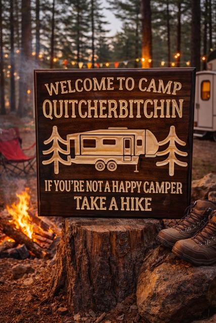 Camp Quit Your Bitchin